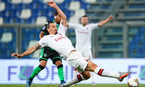 Tính riêng năm 2020, AC Milan đứng thứ nhì Serie A