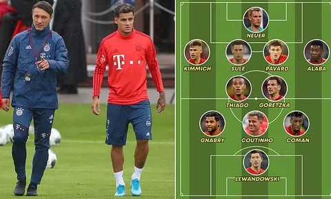 Tới Bayern Munich, Coutinho đá ở vị trí nào?