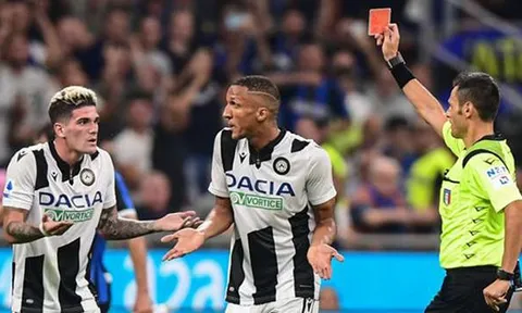 'Tội đồ' De Paul khiến Udinese thua tức tưởi Inter Milan