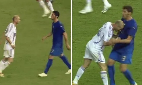 'Tôi không nói chuyện với Zidane suốt 2 năm sau cú húc đầu của anh ấy ở World Cup'