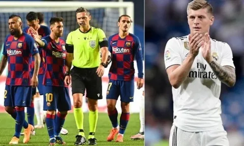 Toni Kroos: "Chúng tôi đã ăn mừng khi Barca bại trận..."