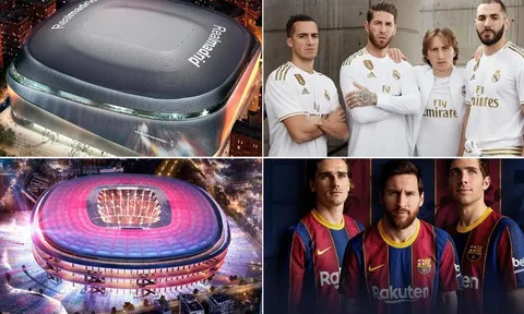 Top 10 câu lạc bộ giàu nhất thế giới: Man Utd trượt khỏi top 3, bất ngờ số 1