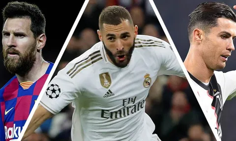 Top 10 cây săn bàn hàng đầu Champions League
