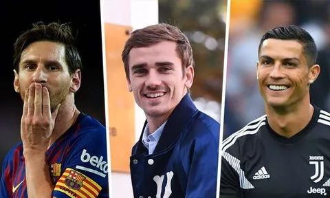 Top 10 ngôi sao "góp dấu giày" nhiều nhất năm 2021: Griezmann "hồi sinh"