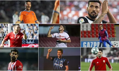 Top 10 ngôi sao nổi tiếng vẫn đang thất nghiệp: Tài năng vàng của Arsenal và "Vịt con" Pato