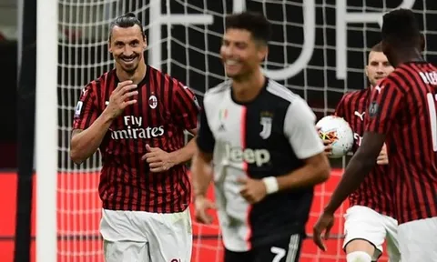 Trêu chọc Ibrahimovic trên chấm phạt đền, Ronaldo nhận cái kết đắng