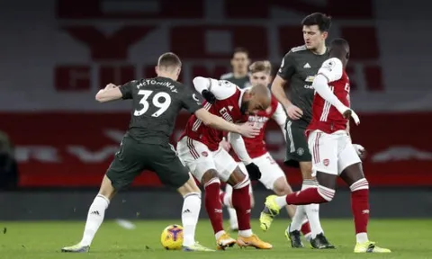 TRỰC TIẾP Arsenal 0-0 Man Utd: Trận đấu kết thúc (KT)