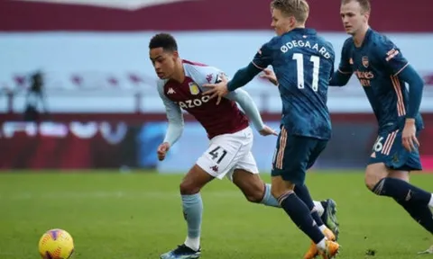 TRỰC TIẾP Aston Villa 1-0 Arsenal (KT): Pháo thủ bế tắc lại ôm hận