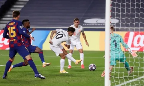 TRỰC TIẾP Barcelona 2-8 Bayern Munich: Bayern thẳng tiến vào bán kết (Hết giờ)