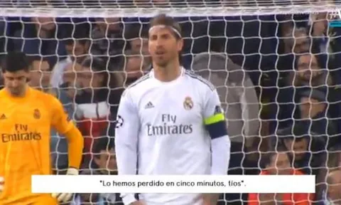 Trước khi bị đuổi khỏi sân, Ramos đã tiên đoán lời bí ẩn về Real?