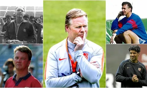 Trước Koeman, HLV Hà Lan nào đã đặt chân đến Barca?