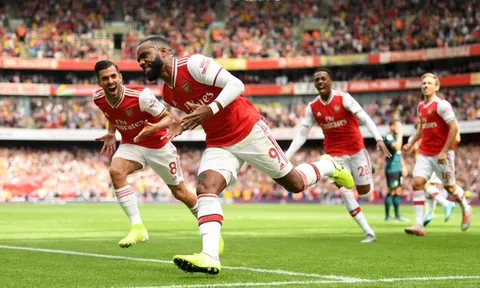 Từ ngày ra mắt, Lacazette chính là "số 1" của Arsenal