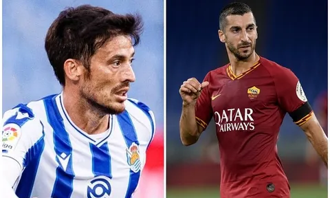 Từ Silva đến Mkhitaryan: 10 sao miễn phí 'lên đồng' ở mùa giải năm nay