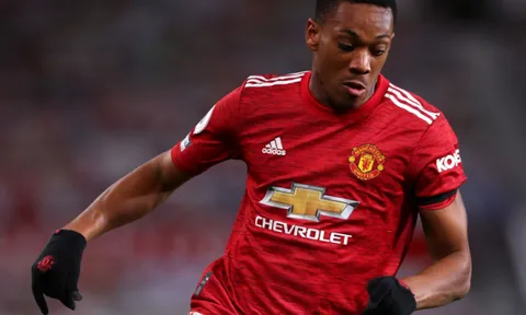 Anthony Martial và thống kê thảm họa trong tháng đầu năm 2021