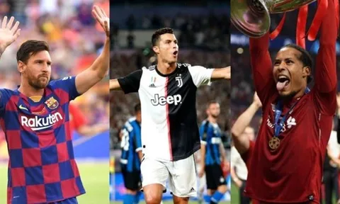 Van Dijk đấu Messi - Ronaldo: 2 trừ 3 cộng