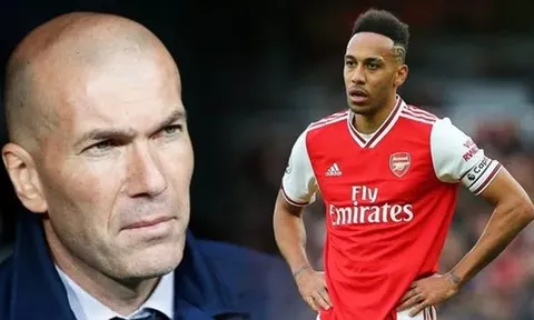 Vì 2 "họng pháo" khét tiếng, Real làm điều phũ phàng với Aubameyang