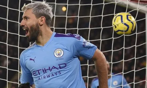 Vì án phạt, Man City sẵn sàng để Aguero đi