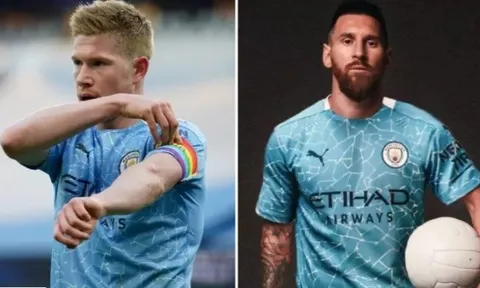 Vì đại cuộc, Man City muốn De Bruyne hy sinh để chiêu mộ Messi