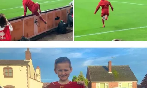 Vì xin áo, CĐV nhí Liverpool chẳng sợ ngồi tù