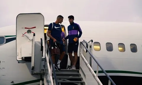 Video Heung-min Son đến Munich, sẵn sàng cho Audi Cup