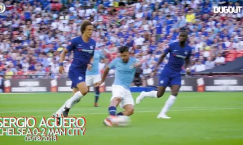 Video những bàn thắng đẹp của Man City ở Wembley