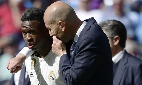 Vinicius lần đầu tiết lộ sự thật về mối quan hệ với HLV Zidane