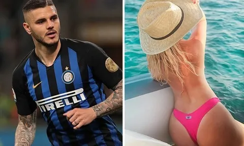 Vợ Mauro Icardi cởi sạch áo khoe dáng nuột nà
