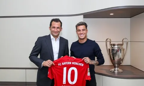 Vừa đến Bayern, Coutinho đã lập tức lên tiếng về tham vọng của mình