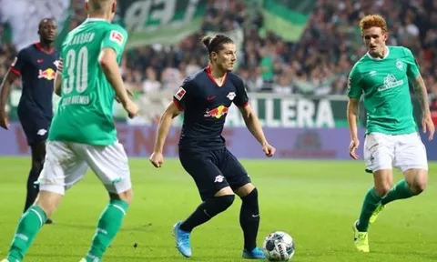 Vượt mặt Bayern lên đầu bảng, sao Leipzig nói 1 điều