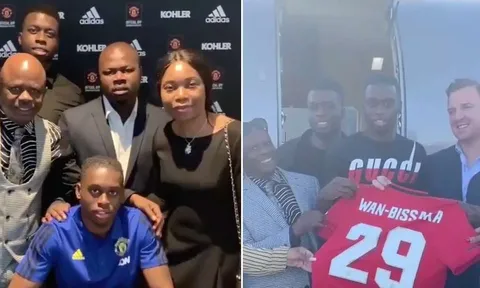 Wan-Bissaka cầm áo đấu, tham quan chán chê rồi... mất tích luôn tại Man Utd