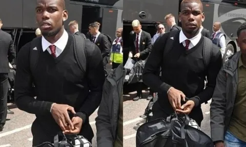 CĐV Man Utd "sôi máu" vì vẻ mặt Pogba ngày hội quân
