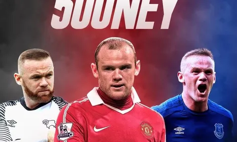 Wayne Rooney ghi bàn kiểu Panenka ở trận thứ 500 tại Anh