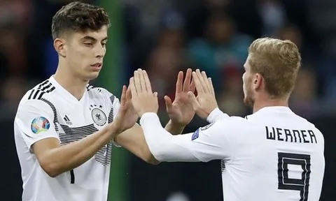 Werner gia nhập Chelsea, Kai Havertz lập tức làm 1 điều