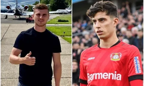 Werner khoe ảnh đến Chelsea, Kai Havertz làm ngay 1 điều
