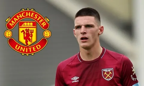 Chấm dứt! Rõ vụ Declan Rice gia nhập Man Utd