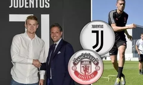 Bị cướp mất De Ligt, Man Utd ủ mưu chấn động cuỗm tân binh Juve khác