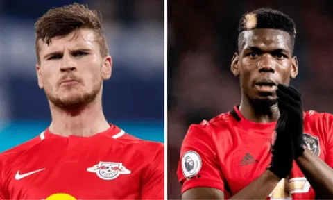 Solskjaer đã bay sang Đức, nói với Werner 1 chuyện về Pogba