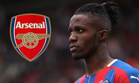 Wilfried Zaha "bắn tín hiệu", CĐV Arsenal mừng thầm