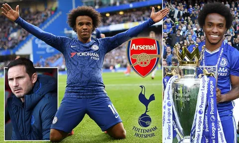 Willian sẽ tái hợp với Mourinho hay gia nhập Arsenal?