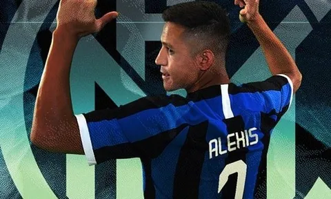 CHÍNH THỨC! Alexis Sanchez chốt số áo tại Inter Milan
