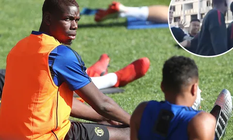 XONG! Lộ hình ảnh mới nhất, rõ vụ Lingard và Pogba hục hặc tính 'ăn thua đủ'