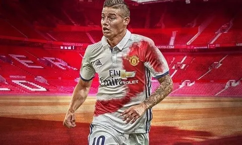 Chuyển nhượng M.U 22/08: Liên hệ Ramsey; Đã tới lúc ký James Rodriguez?