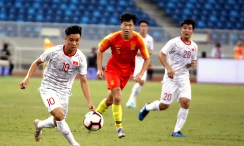 U22 Việt Nam đấu U22 UAE trên sân Thống Nhất