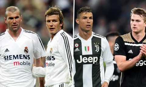 Từ Ronaldo đến De Ligt, Juventus đang sao chép Galacticos của Real?