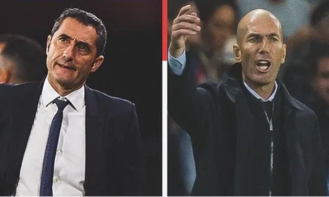 Zidane - Valverde: Những 'kẻ cùng khổ' tại La Liga