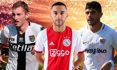 Ziyech, Kulusevski và những bản hợp đồng đã được hoàn tất của TTCN hè 2020