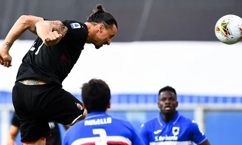 Zlatan lại lập cú đúp, AC Milan tiếp tục đại thắng