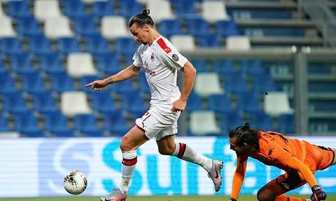 Zlatan lập cú đúp đẳng cấp, AC Milan vào top 5