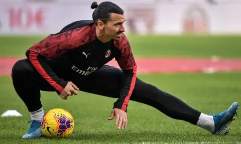 Zlatan rời Ý, quay trở về Thụy Điển sau khi gặp chấn thương