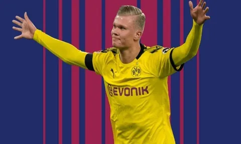 Haaland sẽ gia nhập Barca một ngày sau khi người này trở thành chủ tịch